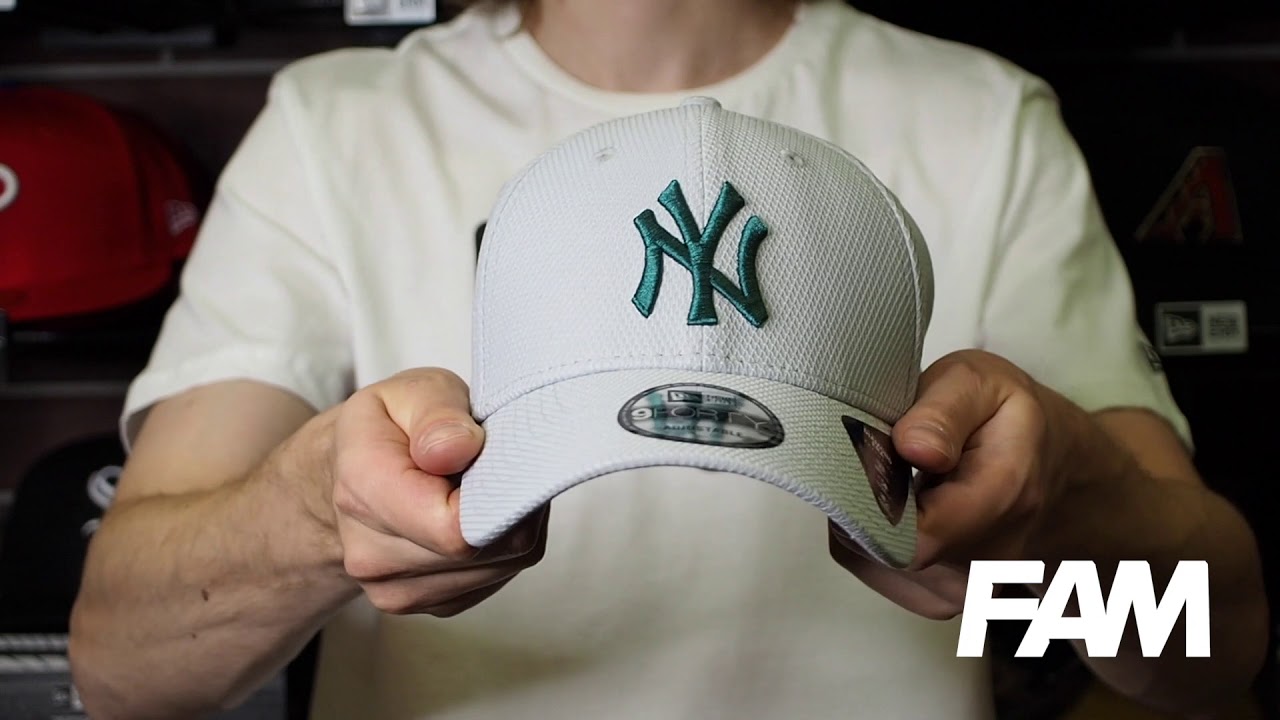 NEW ERA 9FORTY DIAMOND ERA NEW YORK YANKEES GREY CAP