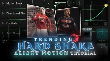 "HARD SHAKE + Halftone Effect"  Easy TUTORIAL (+Preset) ALIGHT MOTION 🎬🔥
