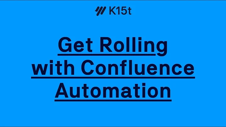 Creating Automations in Atlassian Confluence