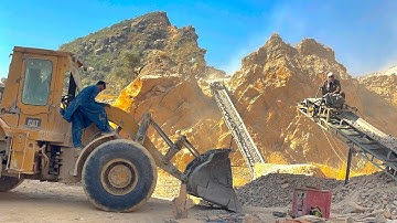 WOW Full Video | Incredible Work By Quarry Rock Jaw Crusher Machine | Big Rock Crusher.#stonecrusher