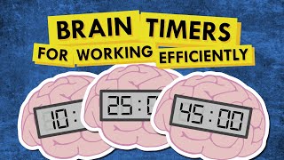 Digital Brain Timer for Getting Projects Done! screenshot 1