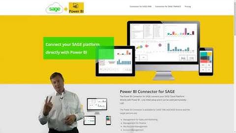 Power BI Connector for SAGE Finance - live reporting