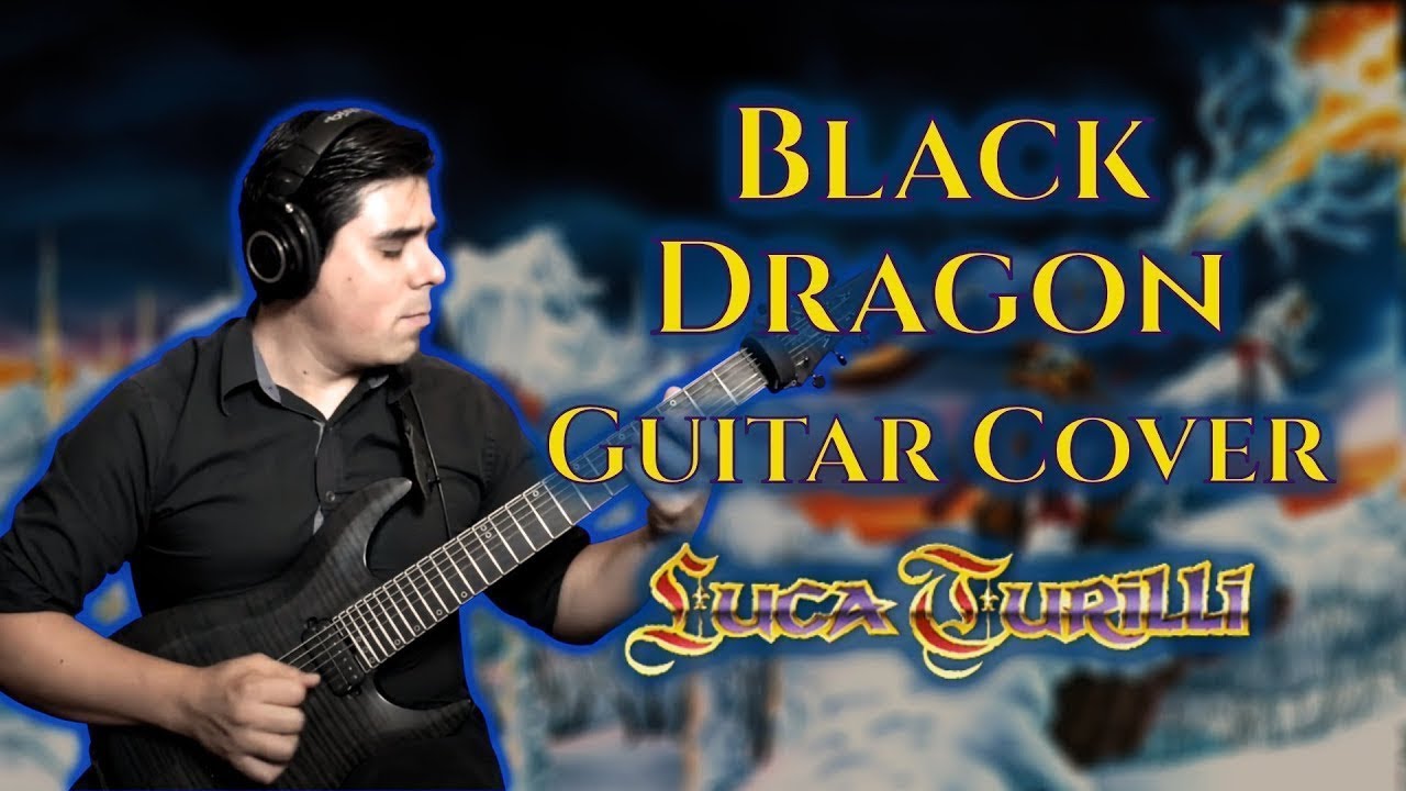 Black Dragon 🐉 // Luca Turilli ⚔️🛡🏰 // Cover Guitarra by Aureus
