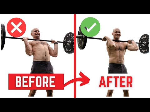 The Real Reason Your Can't Front Rack the Bar