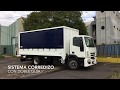 Carrocería Sider con Barandas Volcables  - Iveco Tector 150e21 - Carrocerías Coral srl - CRL