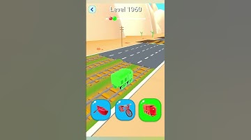Shape Shifting 2 GAMEPLAY Level No -1960 Walkthrough - New Update Car Racing #Shorts #ShapeShifting