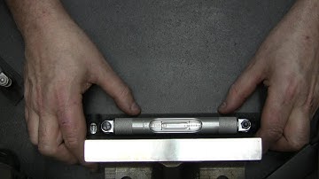 Starrett 98 Series level calibration procedure