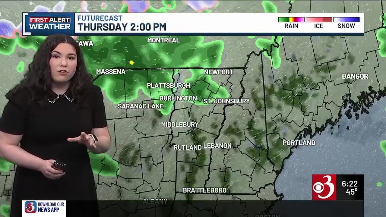 Tracking showers ahead of big temperature swings Thursday and Friday ...
