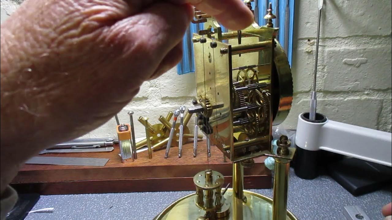 How to easily set beat on torsion clocks YouTube