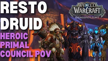 Dragonflight | Resto Druid | Heroic Primal Council