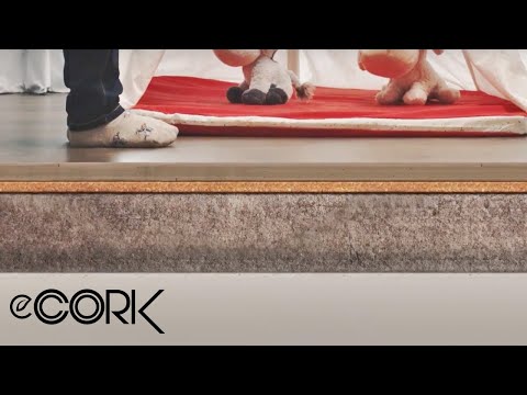 Video: Kāds labums no korķa apakšklāja lamināta grīdām?