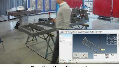 (2011) Coordinate Measuring Machine: Complete large jig adjustment process