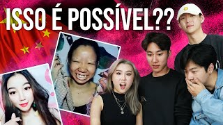 Reagindo À Transformações De Maquiagem Extremas