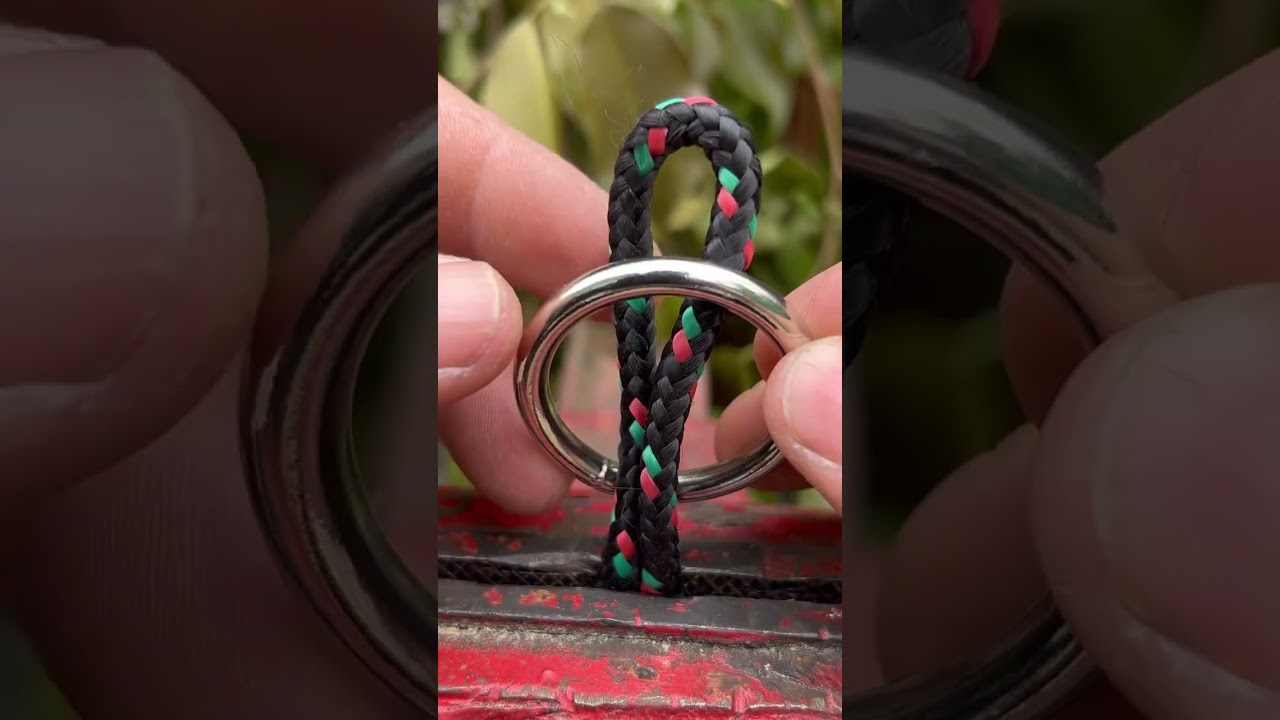 O truque simples da argola na corda