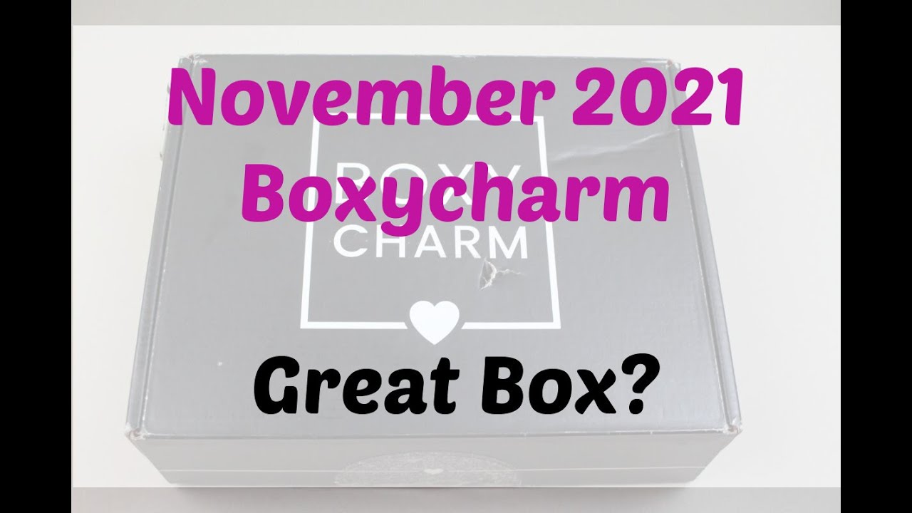 Boxycharm November 2021 Review – Base Box + Coupon