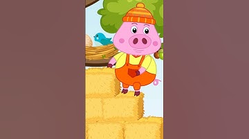 Bacon the Brave – A Piggy Tale 🐷🌞 #shorts