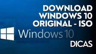 Download Windows 10 Original Microsoft - ISO Download Windows 10 Original Microsoft - ISO