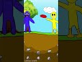 Rainbow Friends frisbee #animation #story #shorts