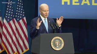 Hampton Roads residents react to Biden's remarks on healthcare