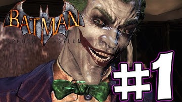 Batman Arkham Asylum [PC] Walkthrough HARD Part 1 [Welcome to the Madhouse]