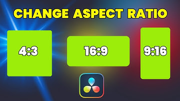 How To Change Aspect Ratio In DaVinci Resolve | DaVinci Resolve Tutorial.
