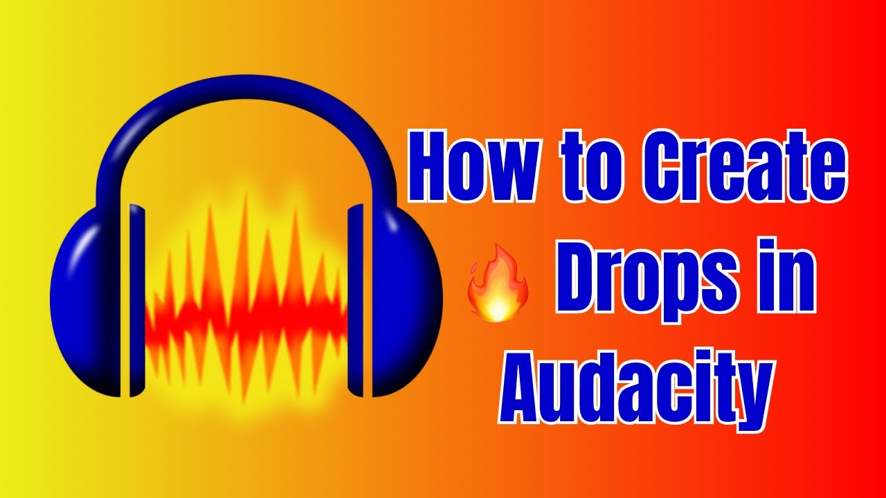 Как создать огненные DJ-дропы в Audacity 🎤🔥 (пошаговое руководство для диджеев)