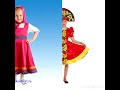 Русские национальные костюмы на девочку. Новые модели 2017
