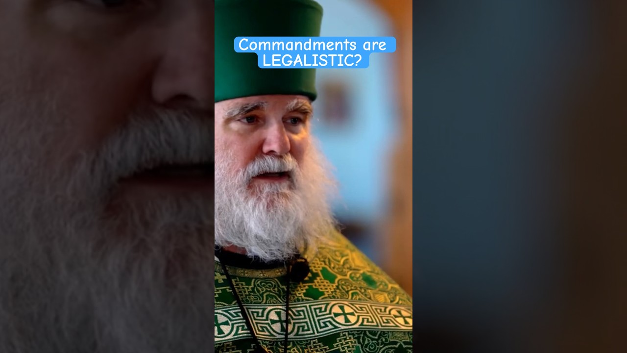 Commandments are LEGALISTIC? 