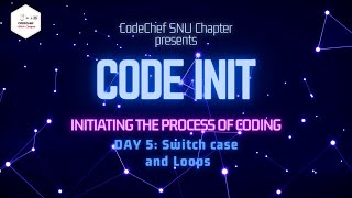 Code INIT Day 5: Decision Making and Loops