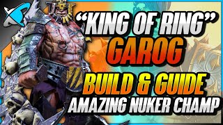 'KING OF RING' King Garog Build, Guide & Masteries | AMAZING Nuker Champ!! | RAID: Shadow Legends