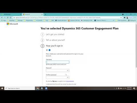 How to activate MS Dynamics 365 free trial Version(new way) in Hindi language