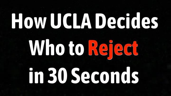 How UCLA Decides Who to Reject in 30 Seconds - DayDayNews