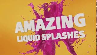 After Effects Template - Liquid Splash Titles