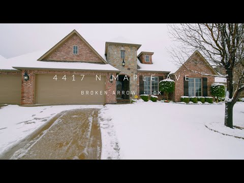 4417 North Maple Ave, Broken Arrow, OK home video tour