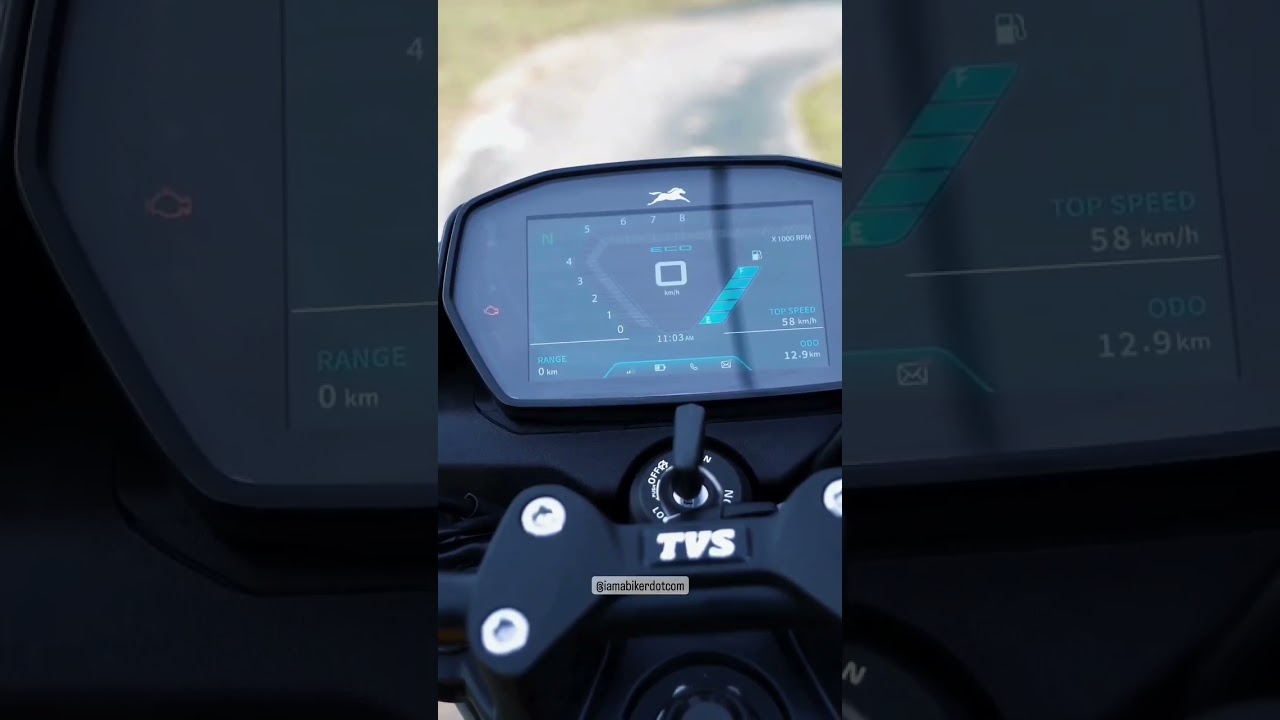 New TFT screen on TVS Raider 😍🤘