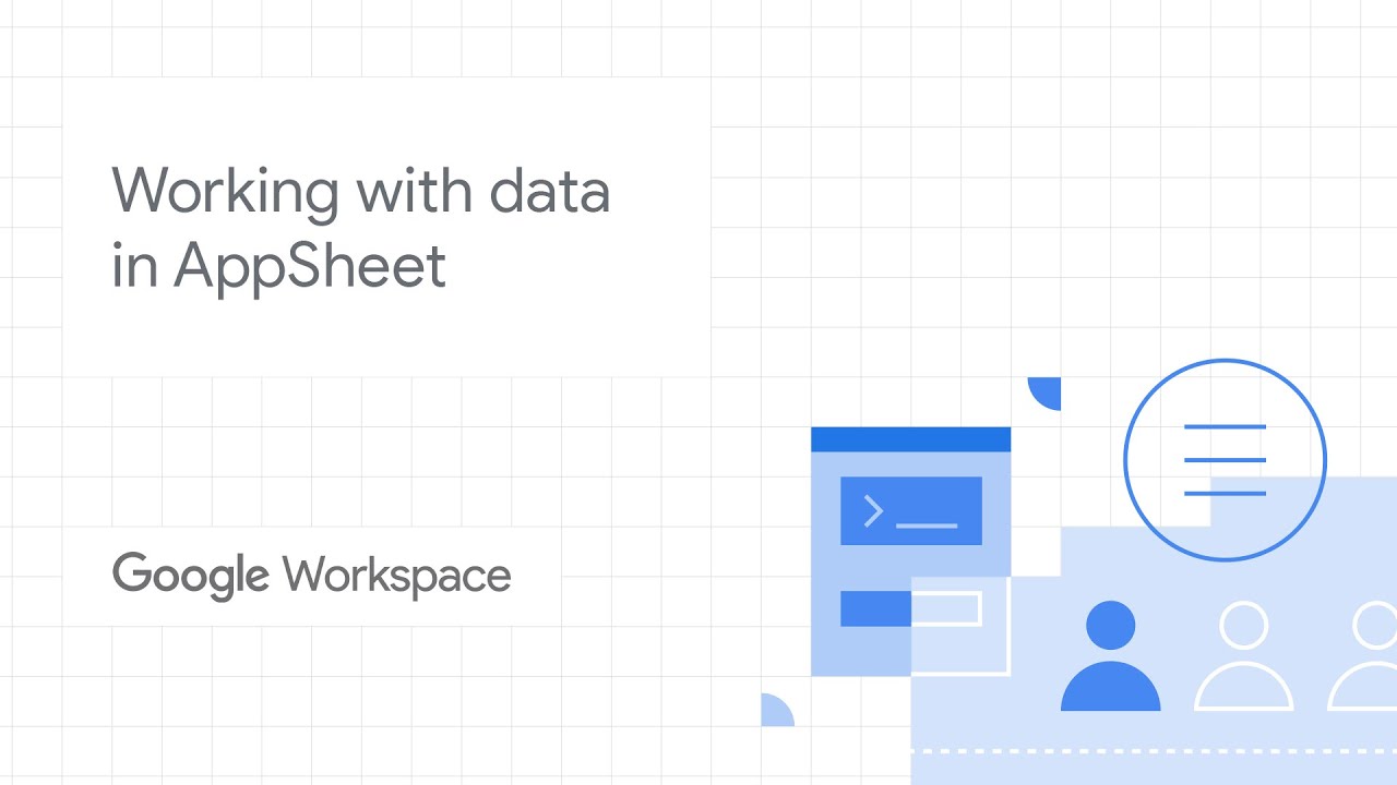 Working With Data In AppSheet YouTube