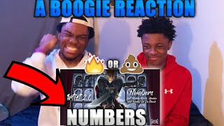 A Boogie Wit da Hoodie - Numbers feat. Roddy Ricch &  Gunna REACTION!