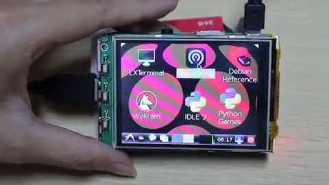 3 2" Touch Screen for Raspberry Pi Model B+