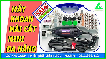 Giới thiệu máy khoan mài cắt khắc mini đa năng 196PCS Makute DG002 chuyên dụng | Giá : 779.000vnđ