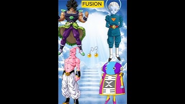 Dragon Ball characters fusion #anime #dragonball #shorts #fusion
