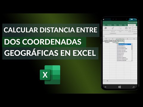 Cómo Calcular Distancia Entre dos Coordenadas Geográficas en Excel