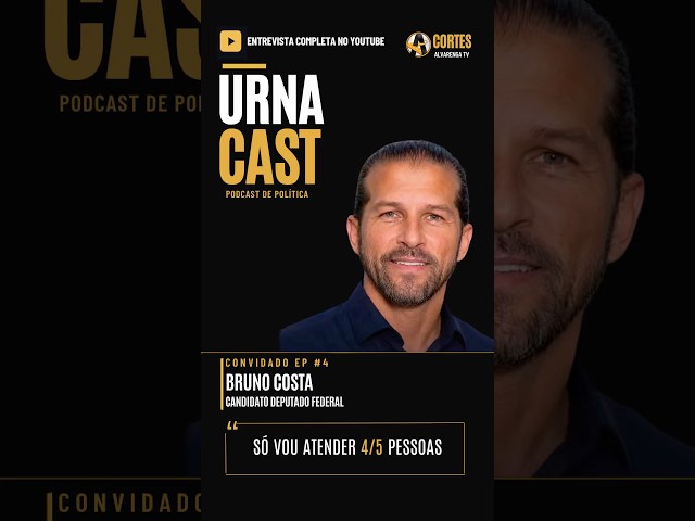 Bruno Costa (@brunoacbc) fala da tecnologia na saúde pública. #alvarengatv #urnacast #shorts