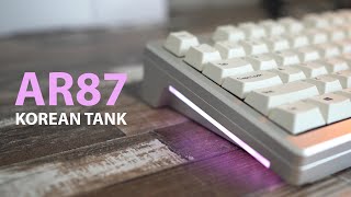 AR87 TKL - The Korean Tank - The Budget Duck Orion Mechanical Keyboard?