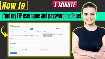 How do I find my FTP username and password in cPanel 2025