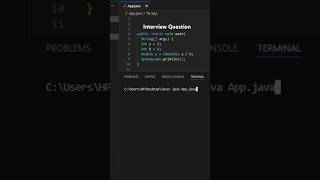 Java | Interview Question | Part-45 #java #code #coding