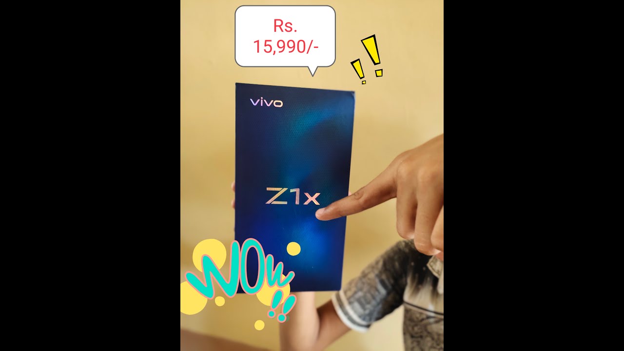 Vivo z1x unboxing review