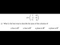 What is Spans [Passing Linear Algebra]