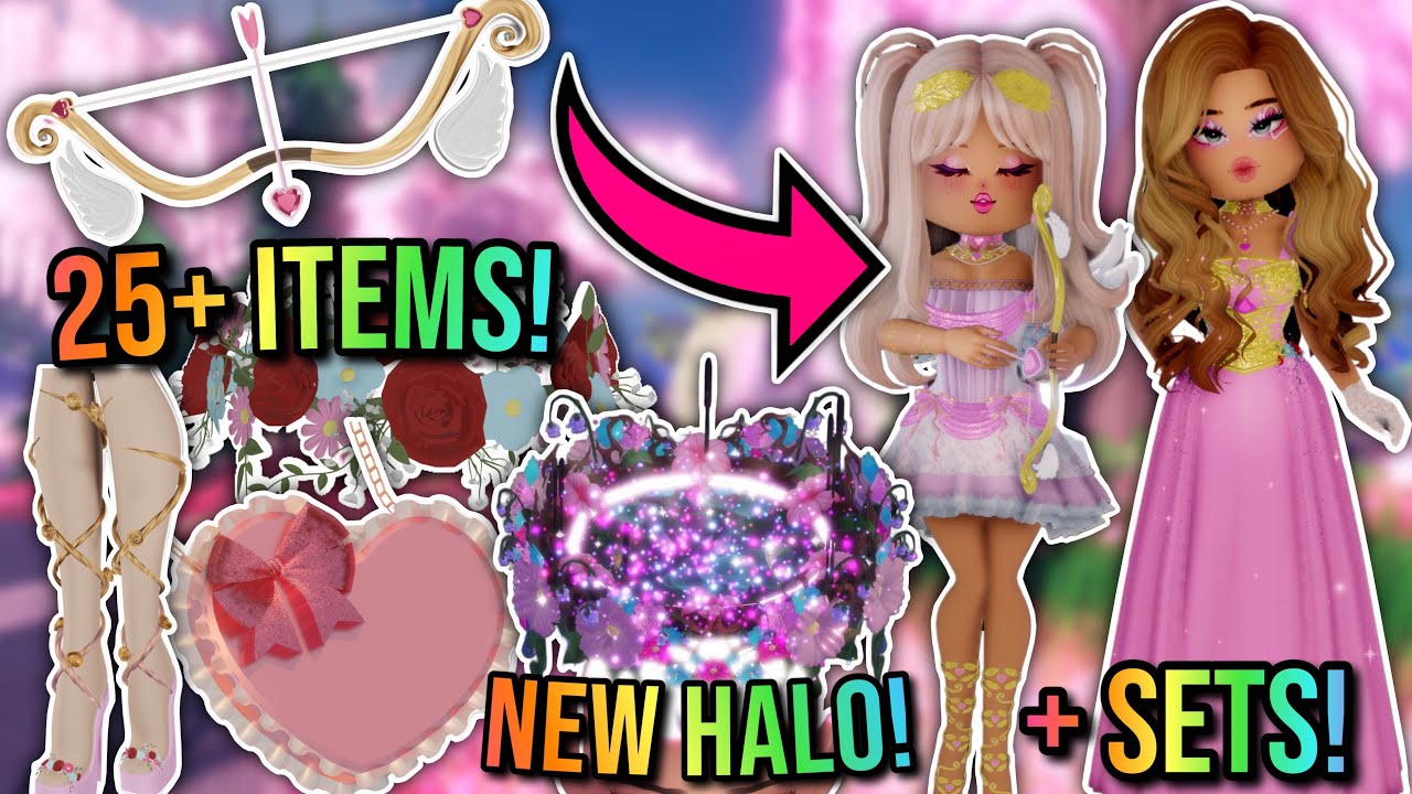 UPDATE] NEW MAGIC FLOWER HALO, CUPID SET, 25+ NEW ITEMS, + MORE