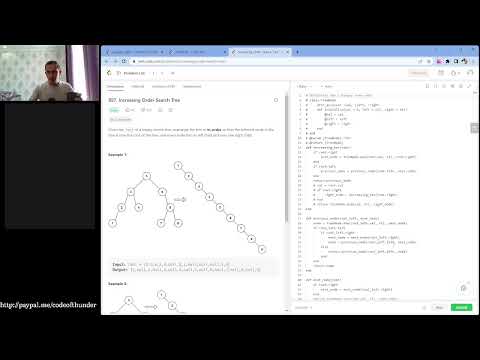 LeetCode problems #2726 (JavaScript), #897 (Ruby)