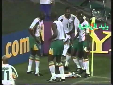 هدف السنغال في فرنسا أفتتاح كأس العالم 2002 م تعليق الشوالي